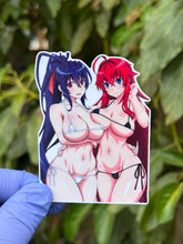 Load image into Gallery viewer, High School DxD Anime Sticker - Akeno Rias Duo Decal Vinyl Waifu