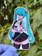 Load image into Gallery viewer, Hatsune Miku Sticker - Anime Girl Stickers Ecchi Decal Vinyl Waifu