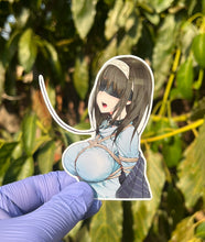 Load image into Gallery viewer, Ecchi Tied up Good Girl Anime Sticker Decal Vinyl Waifu
