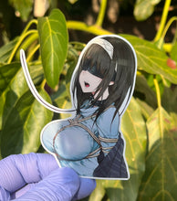 Load image into Gallery viewer, Ecchi Tied up Good Girl Anime Sticker Decal Vinyl Waifu
