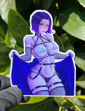 Load image into Gallery viewer, Raven Anime Girl Sticker Waifu Ecchi