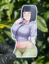 Load image into Gallery viewer, Anime Girl Stickers - Hinata V2 Waifu