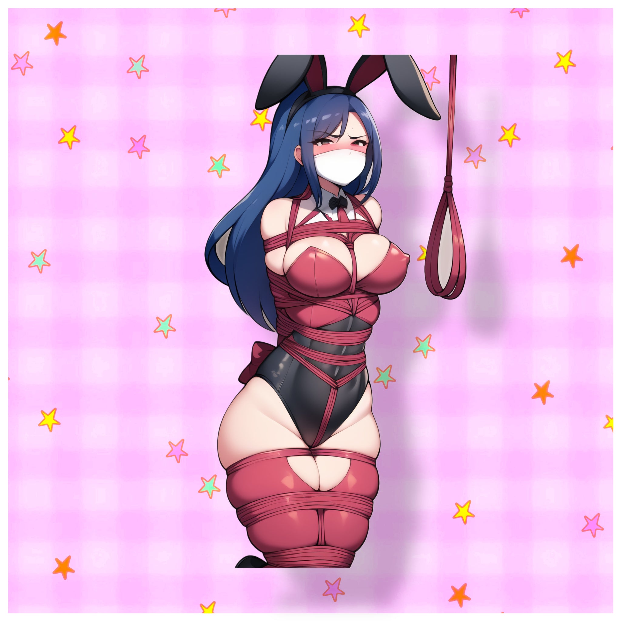 Shibari Waifu Sticker Japan BDSM Anime Girl Stickers Ecchi Decal Vin shibari-waifu-sticker-japan-bdsm-anime-girl-stickers-ecchi-decal-vin