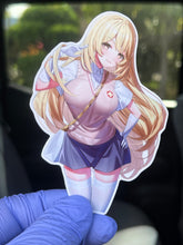 Load image into Gallery viewer, Misaki Anime Sticker Waifu Anime Girls Vinyl Decal
