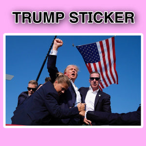 TRUMP 2024 Sticker MAGA Vinyl Decal Waterproof